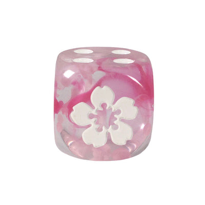 Cherry Blossom d6 pips 18mm w/ symbol