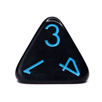 Opaque Black w/ Lt Blue Ink  