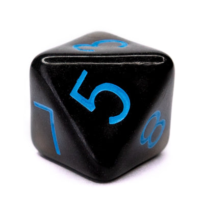 Opaque Black w/ Lt Blue Ink  