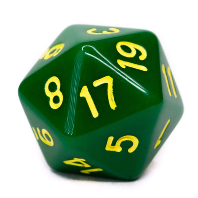 Opaque Dark Green w/ Yellow Ink  