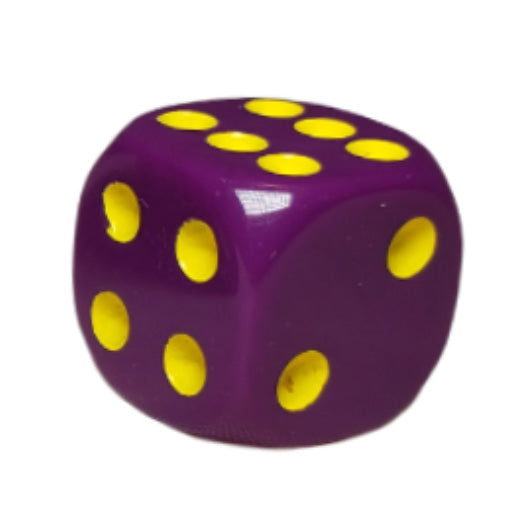 Dice d6 pipped 14mm