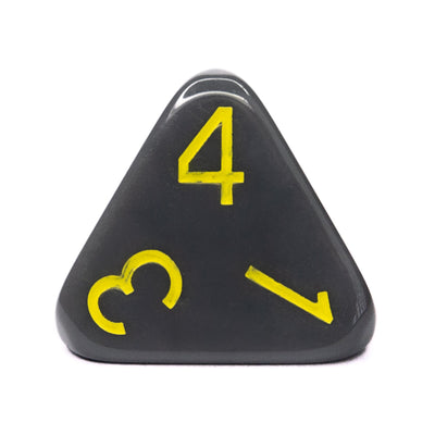 Opaque Dark Gray w/ Yellow Ink  