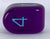 Translucent Dark Purple w/ Lt Blue Ink