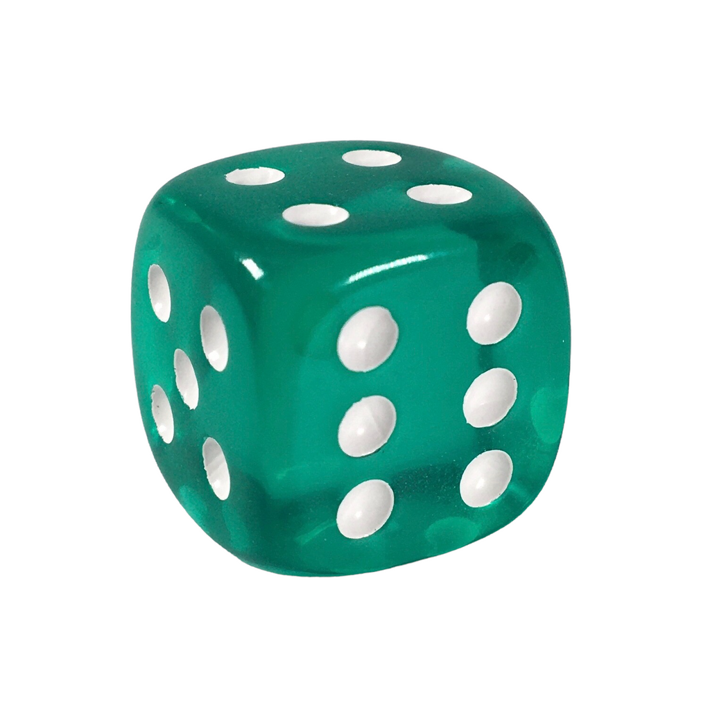 Dice d6 pipped 18mm