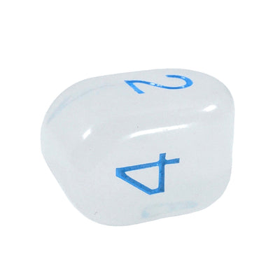 Translucent White w/ Lt Blue Ink  