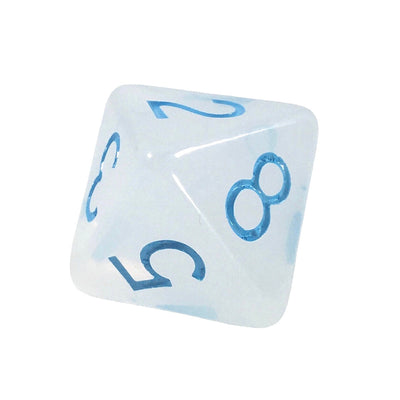 Translucent White w/ Lt Blue Ink  