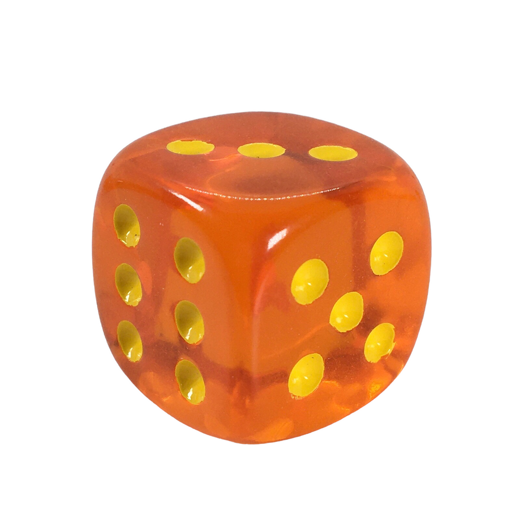 Dice d6 pipped 18mm