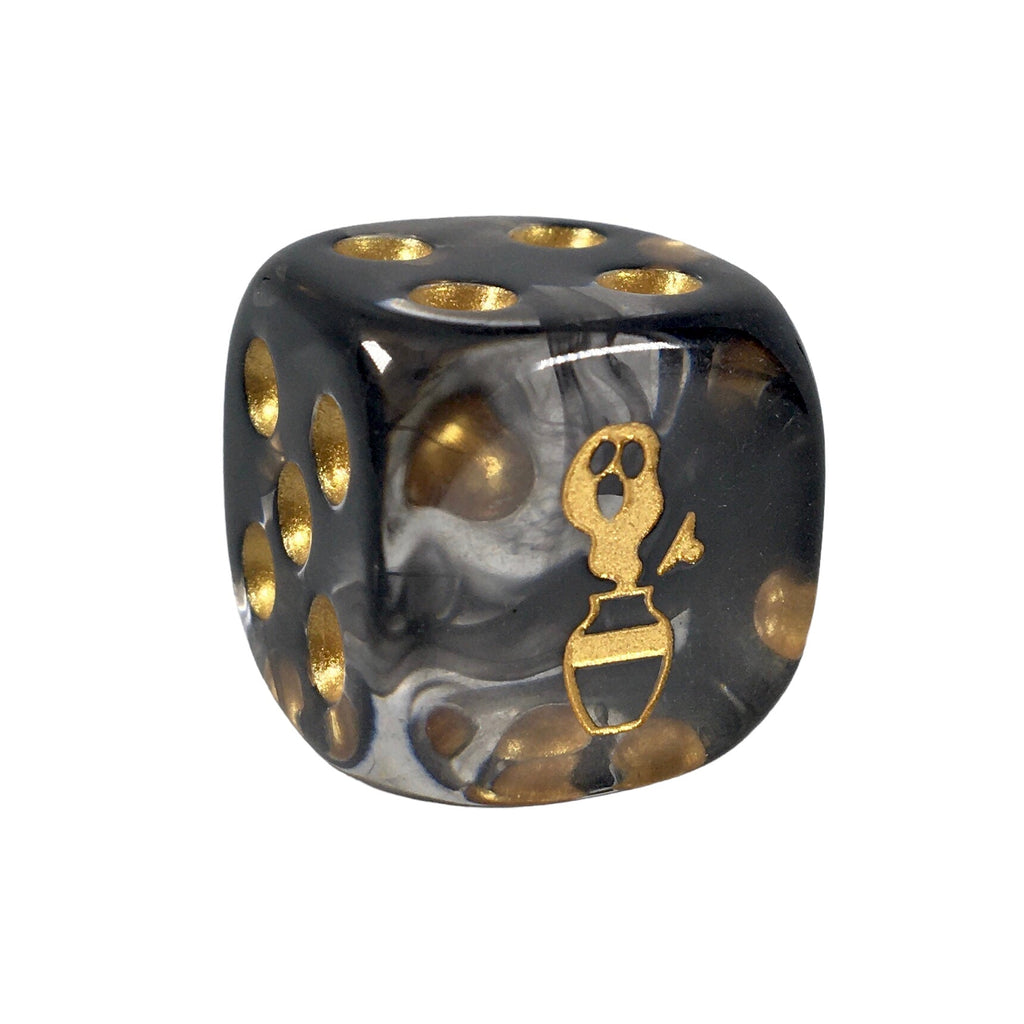 Dice d6 pips 18mm
