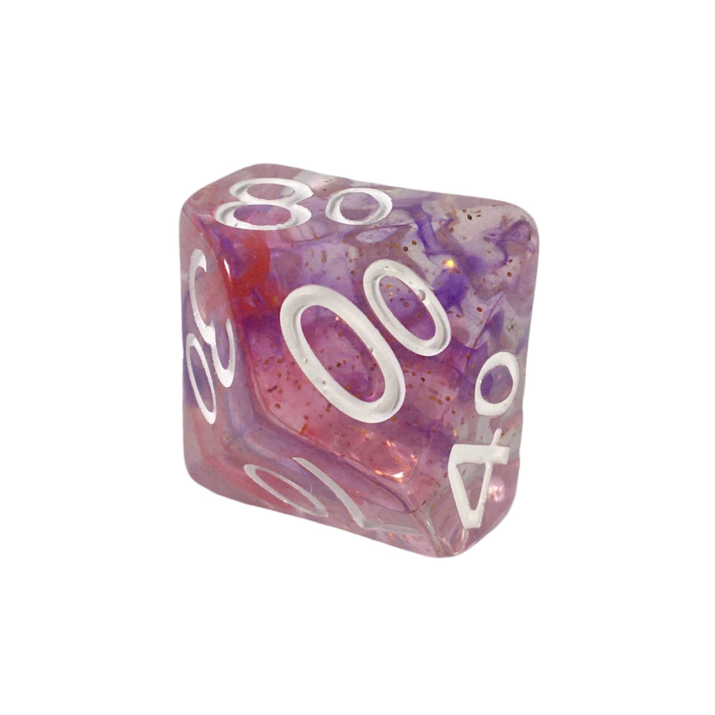 Dice d6 pips 18mm Logo