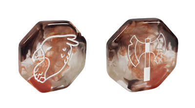  Barbarian Rage  w/ R4I Griffin head & Barbarian class symbols
