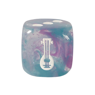  Bardic Inspiration d6 pips 18mm w/ symbol