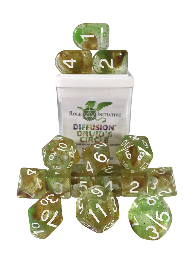 Diffusion Druids Circle - Set of 15 w/ all numbers