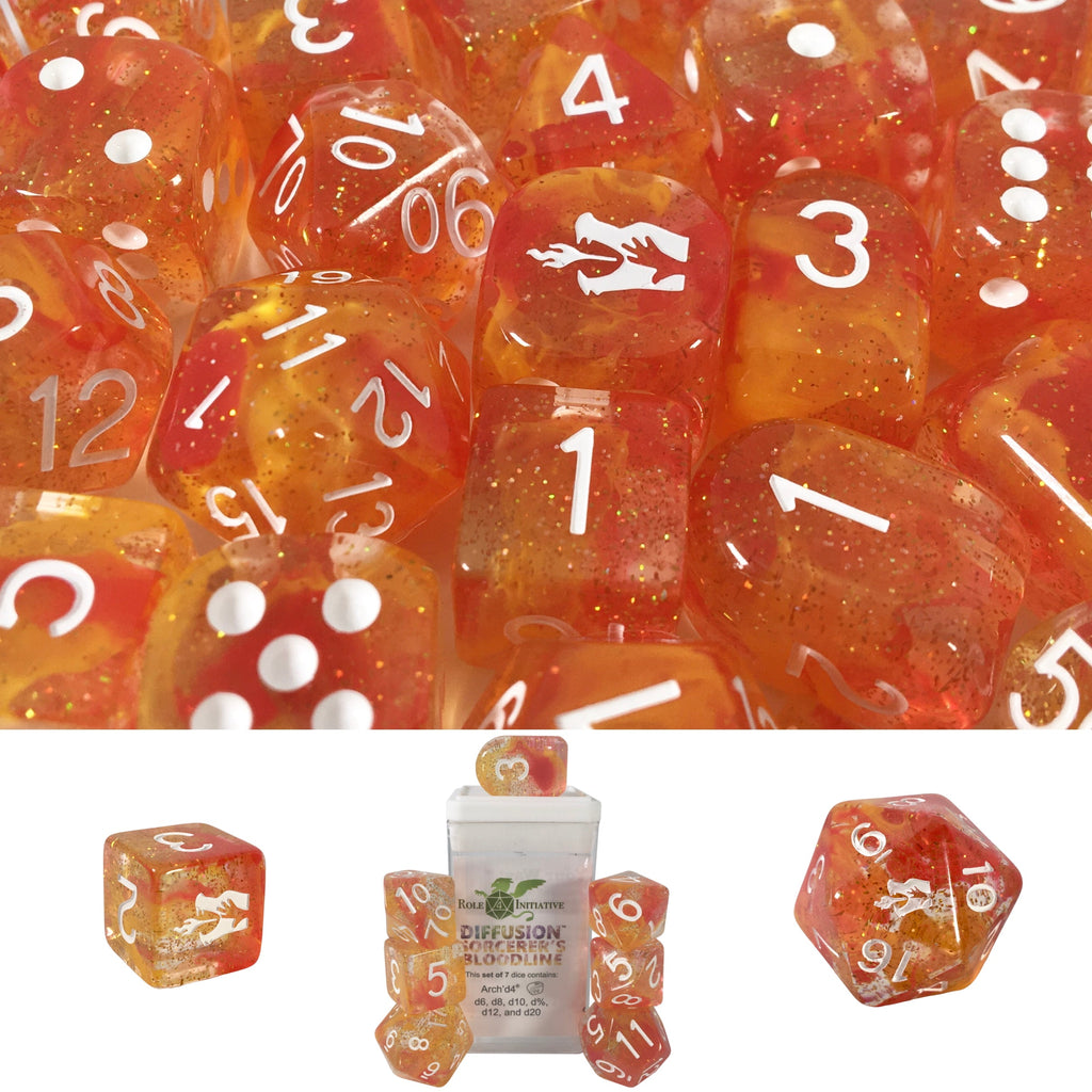 Diffusion Sorcerers Bloodline - Set of 7 w/ symbols