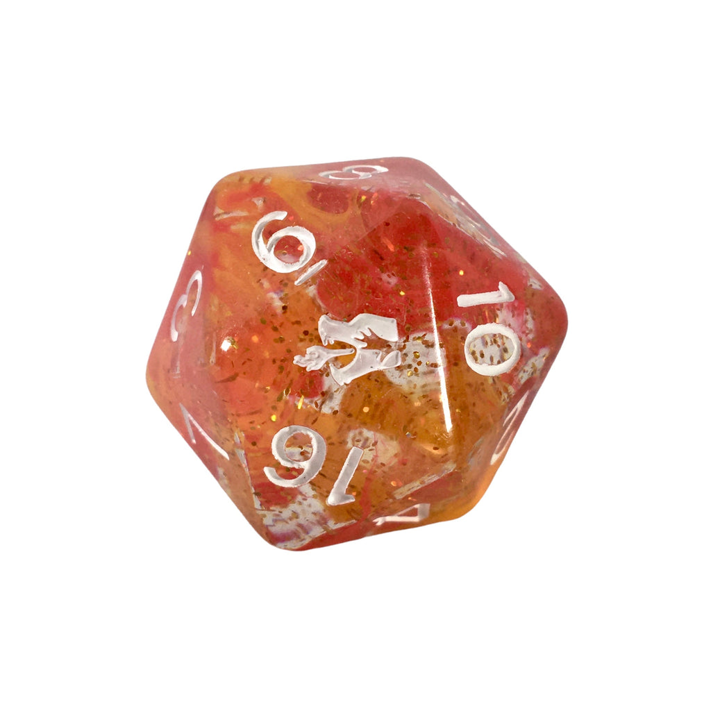 Dice d20 w/ symbol