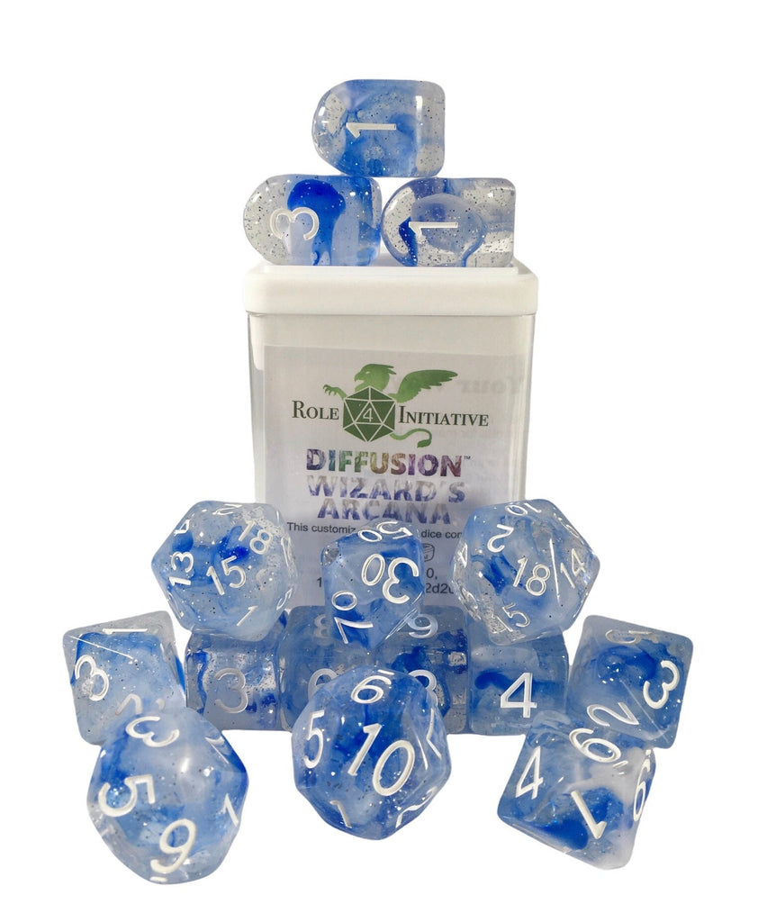 Diffusion Wizards Arcana - Set of 15 w/ all numbers