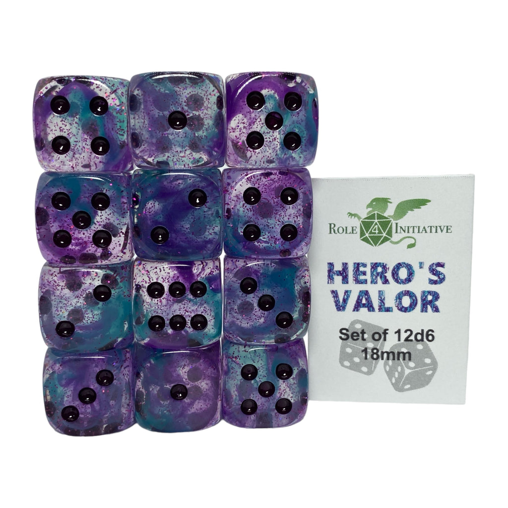 Set of 12d6 Hero's Valor