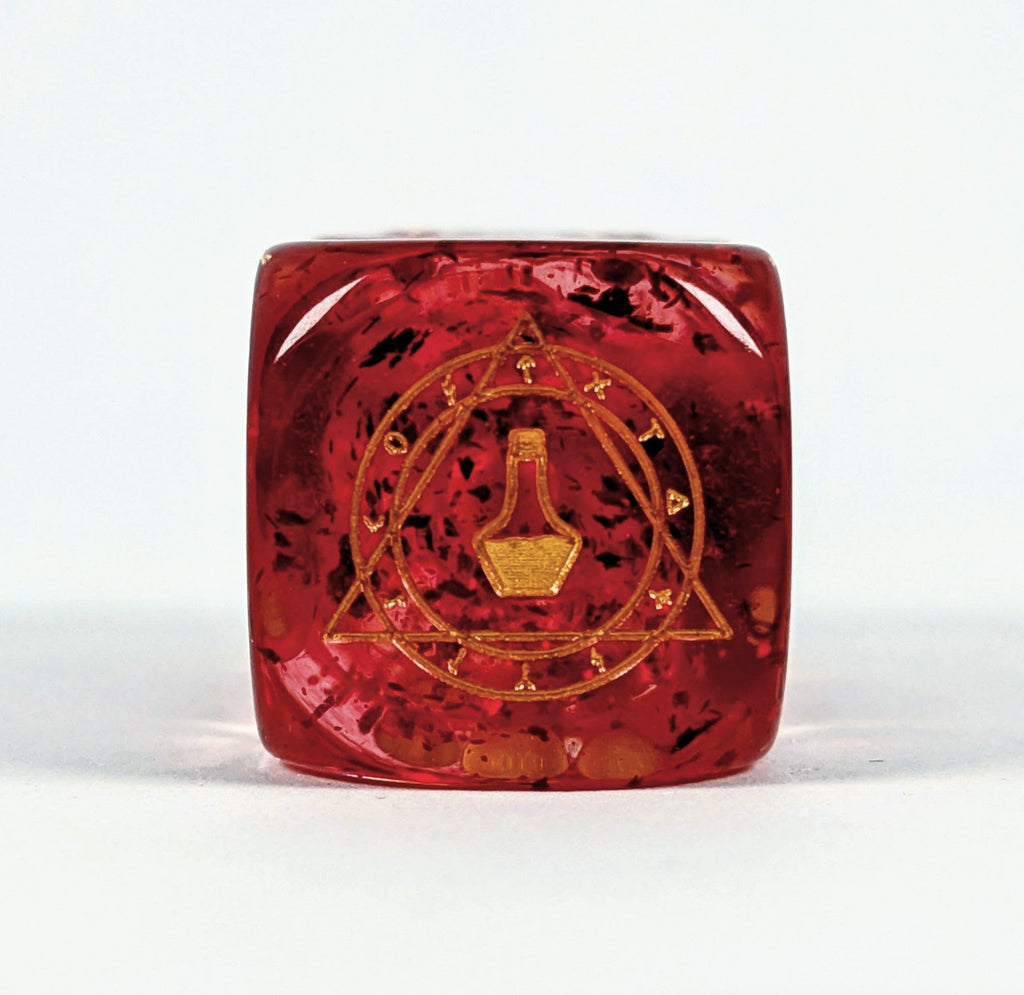 Alchemist's Stone - Singles d6 pips w/ symbol 18mm dice