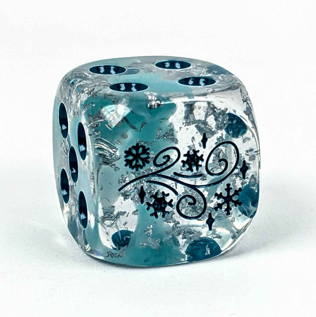 Arctic Blast - Singles d6 pips 18mm w/ symbol dice