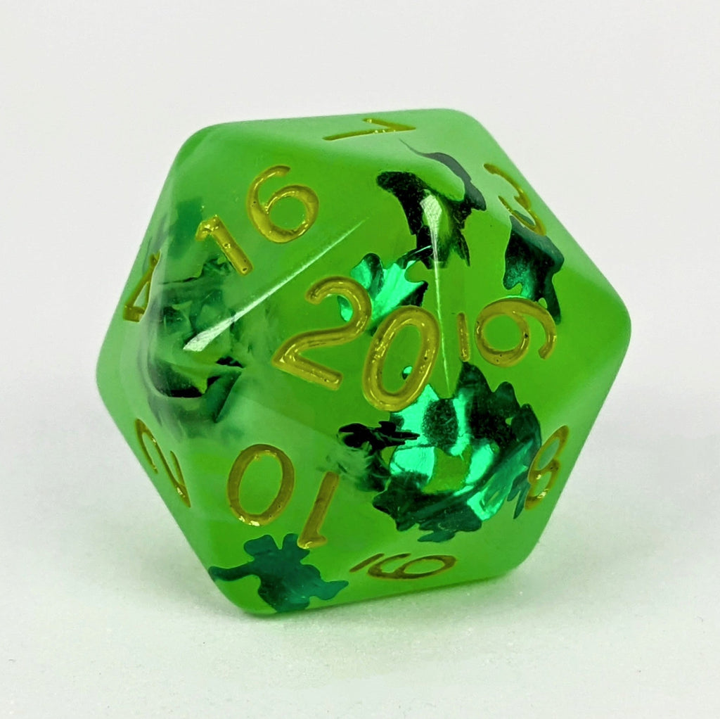 Lit Leprechaun - 30mm XL d20