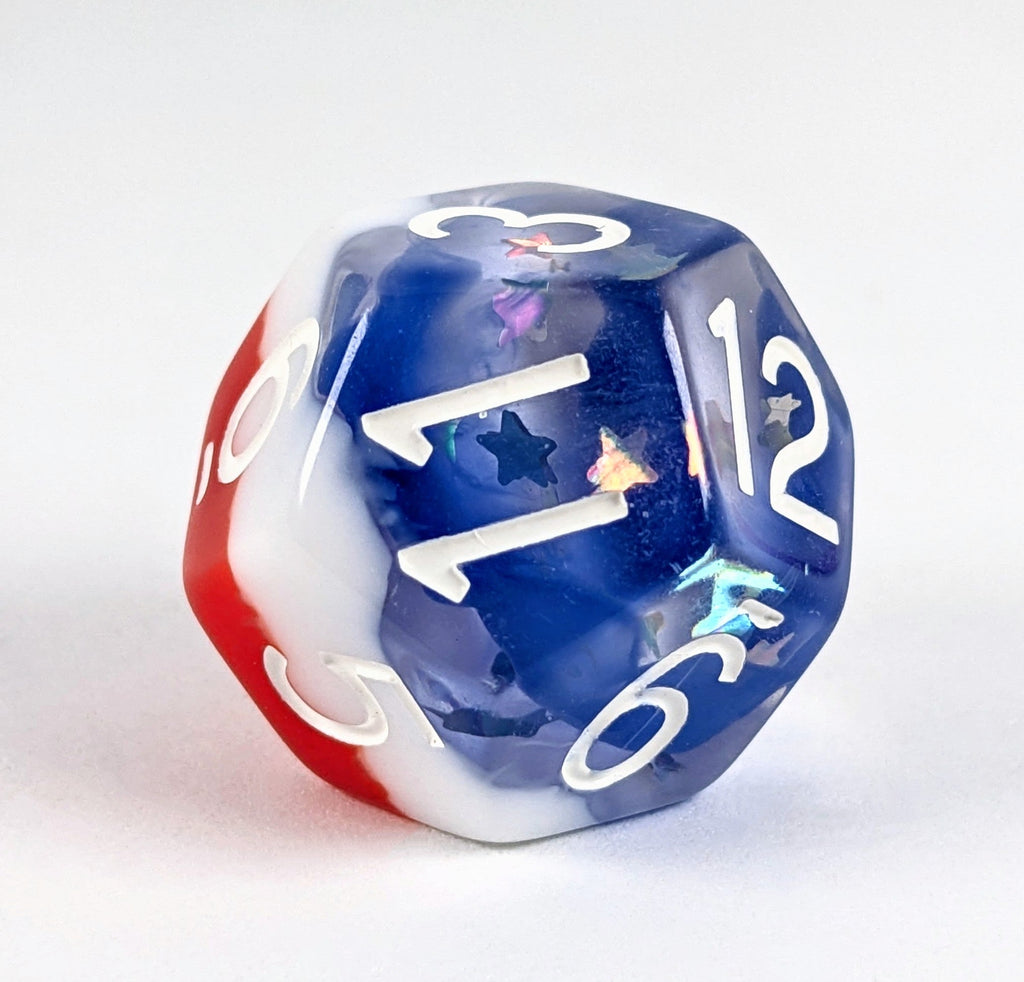 Stars & Stripes- Singles d10 w/ symbol dice