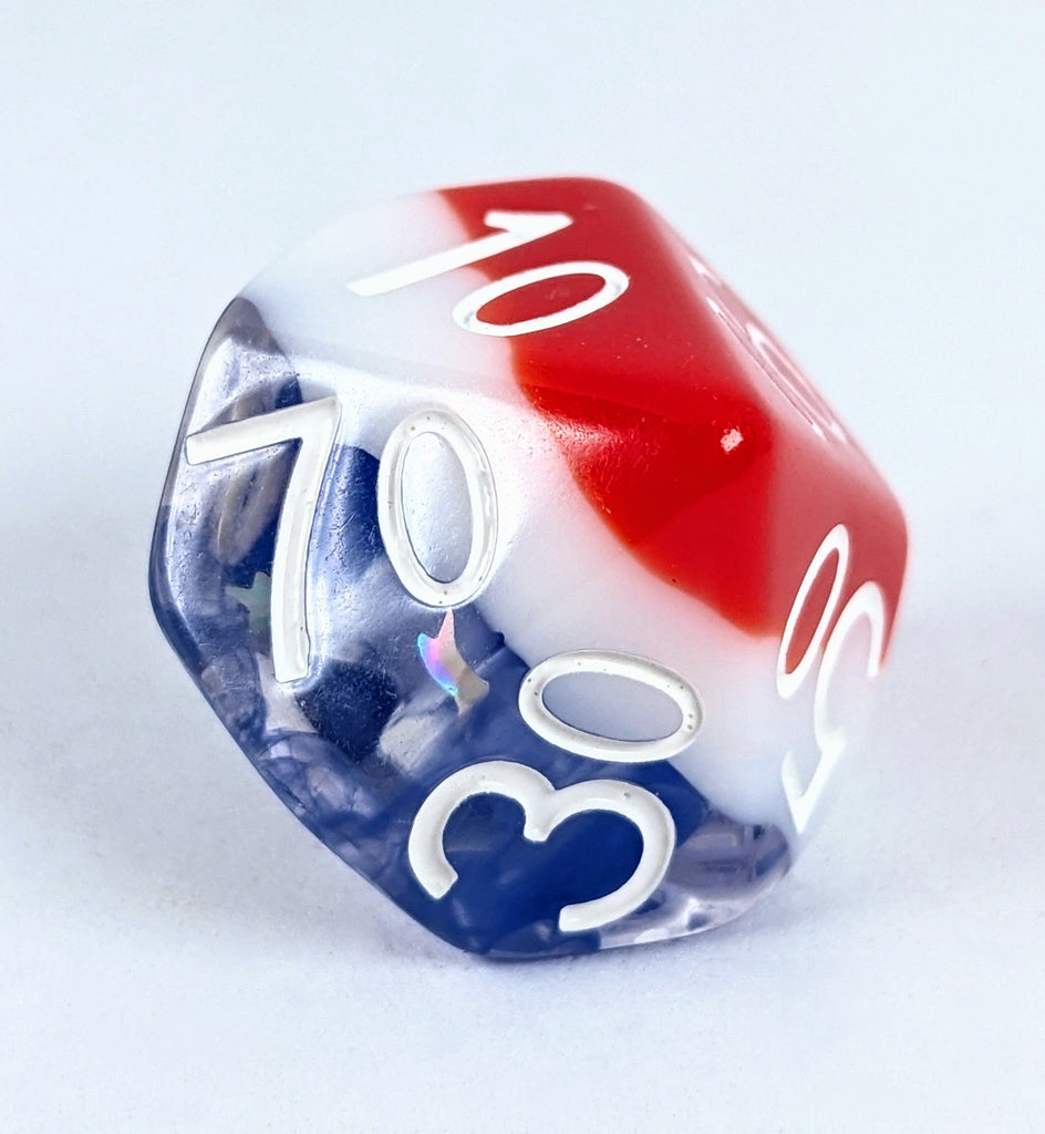 Stars & Stripes- Singles d10 dice