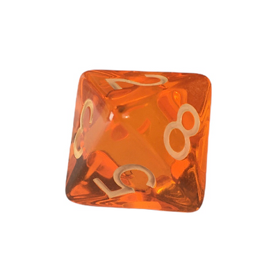 Translucent Orange w/ Lt Orange Ink  