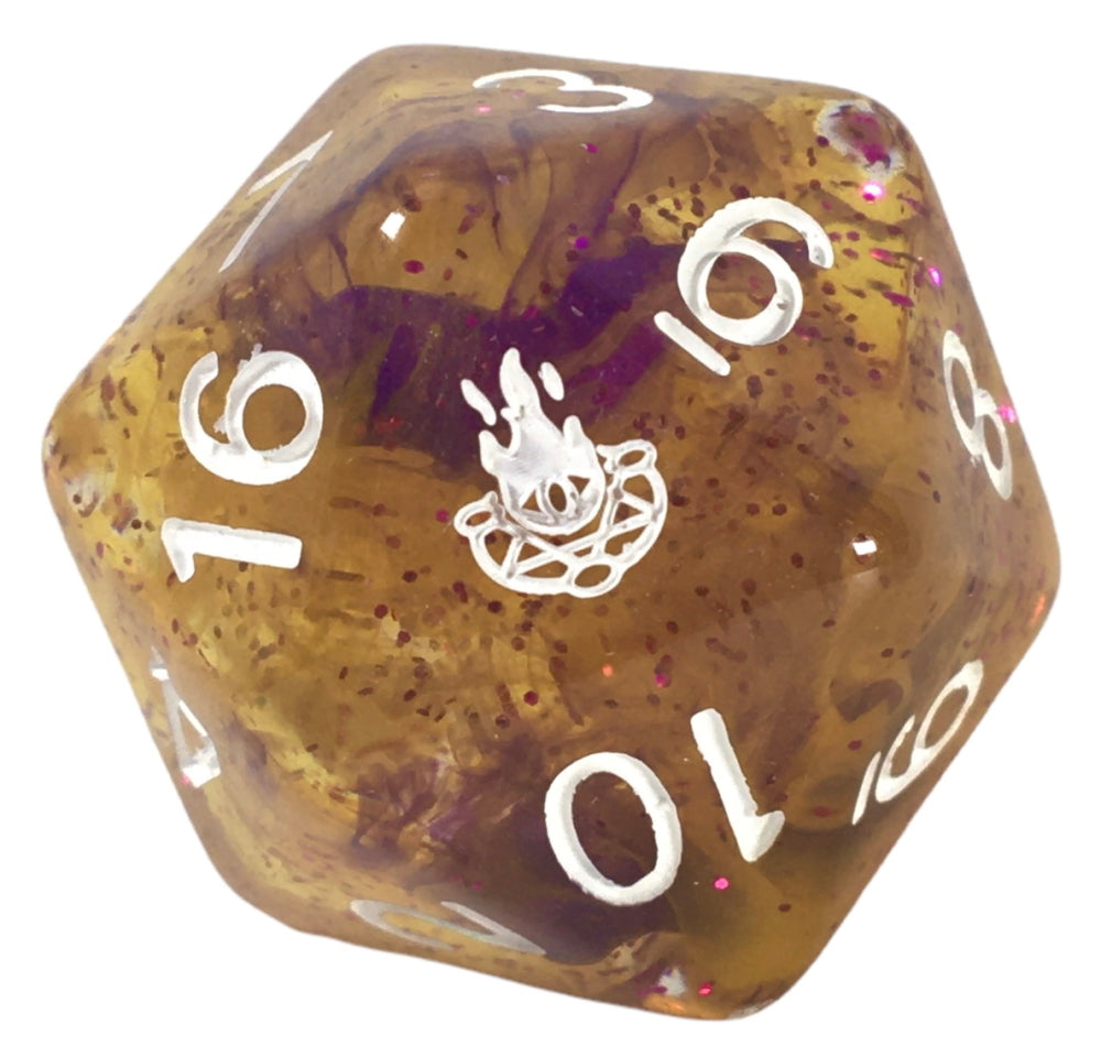 Diffusion Warlocks Pact 30mm XL d20 w/ symbol