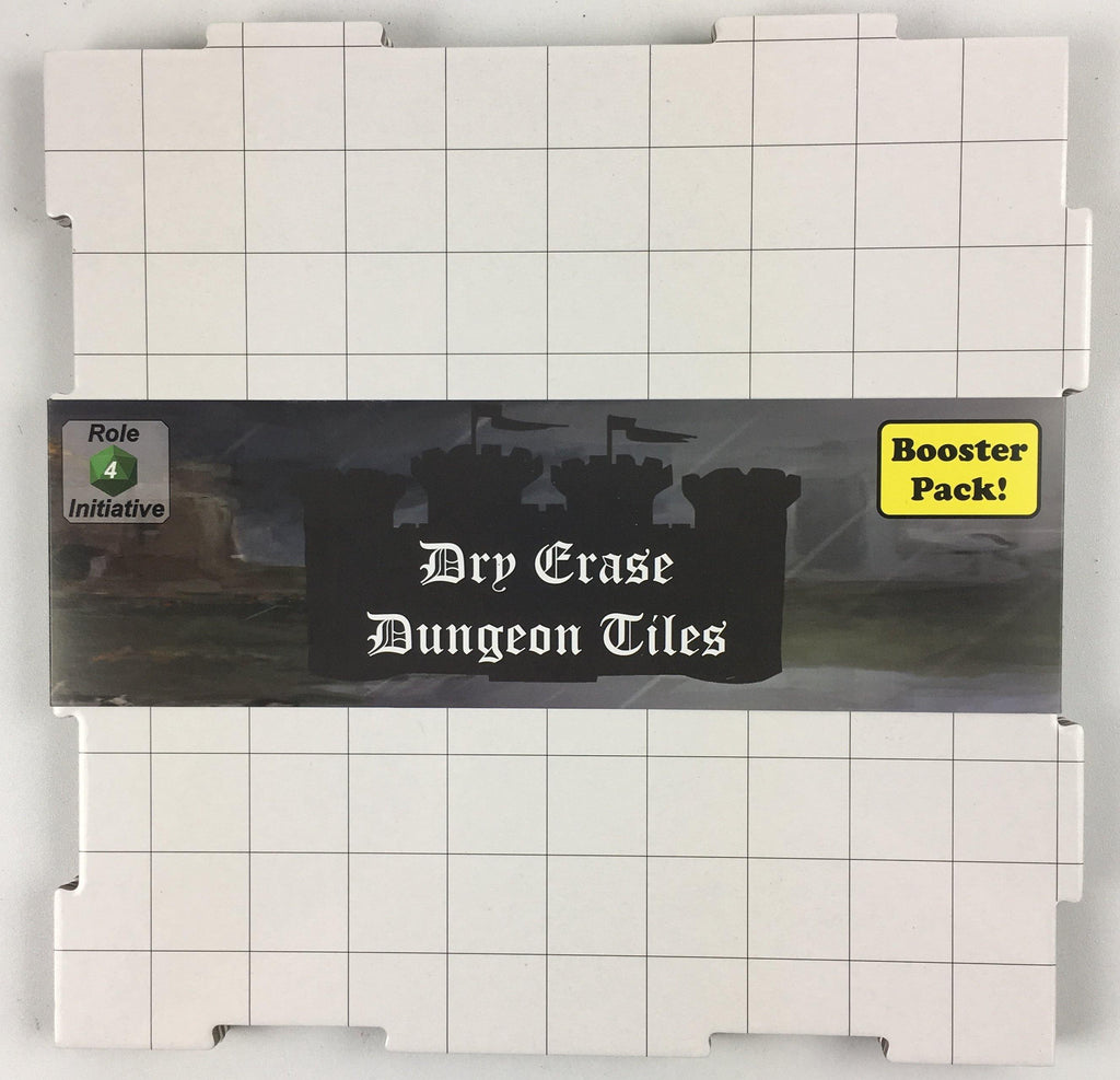 Dry-Erase Dungeon Tiles White Booster pack