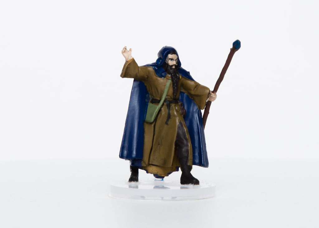 Male Human Wizard 28mm Plastic Mini